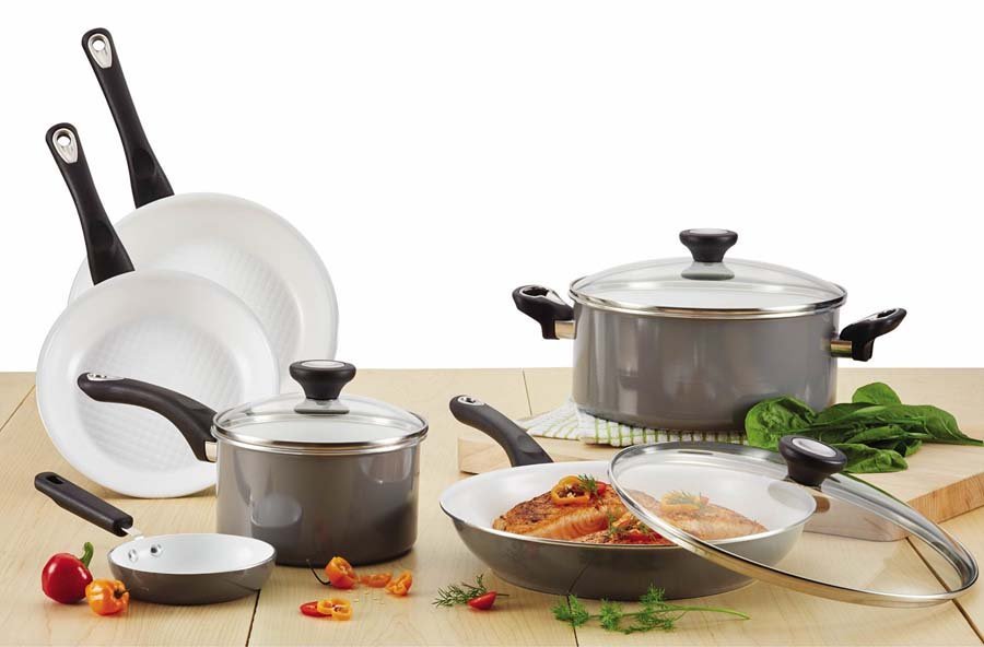 Farberware Purecook Ceramic Nonstick Cookware 12 Piece Cookware Set