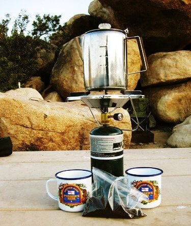 Chinook Timberline Cup Stainless Steel Coffee Percolator