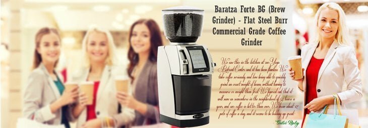 Baratza Forte BG Brew Grinder Flat Steel Burr Coffee Grinder