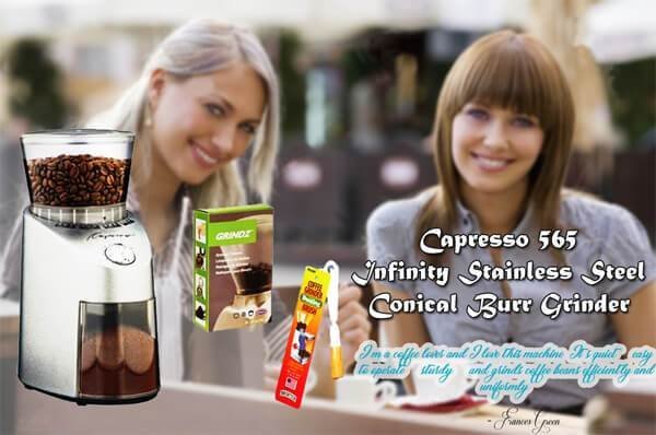 Capresso Infinity Stainless Steel Conical Burr Grinder