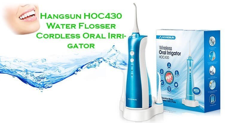 Hangsun HOC430 Water Flosser Cordless Oral Irrigator Hangsun HOC430 Water Flosser Cordless Oral Irrigator