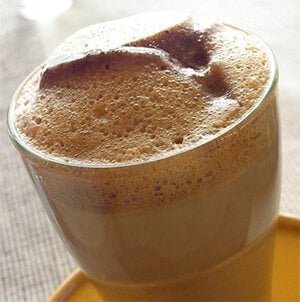 Creamy coffee or Black coffee