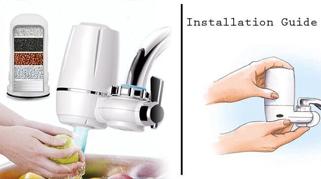 Faucet water filter Installation Guide Faucet water filter Installation Guide