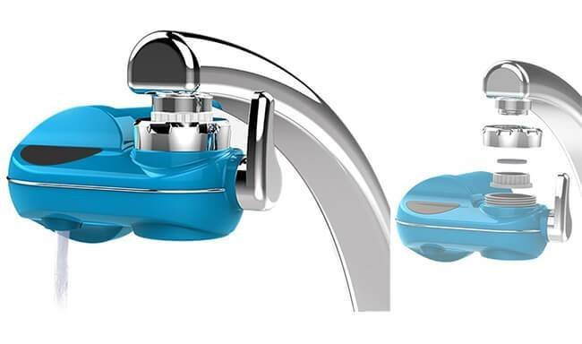 Powpro Fwat PP-JTP05 Horizontal Faucet Water Filter Powpro Fwat PP JTP05 Horizontal Faucet Water Filter