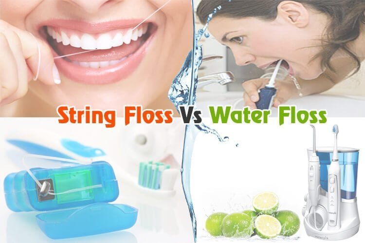 Water Flossing vs string floss