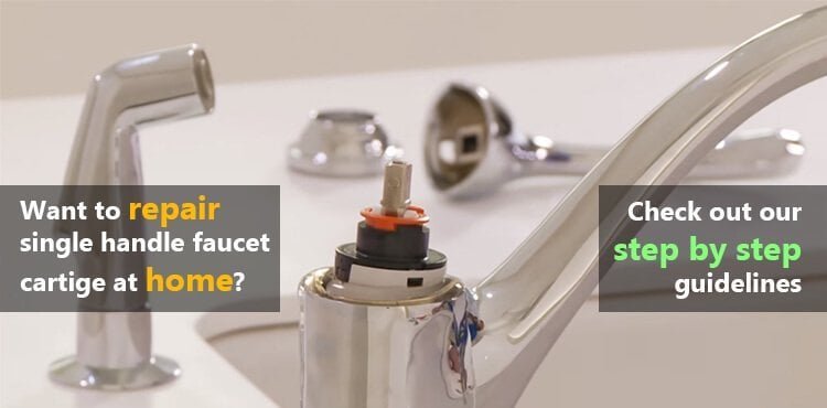 Repair Procedure of a Single Handle Cartridge Faucet
