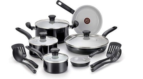 T-fal G917SE64 Initiatives Ceramic Cookware Set