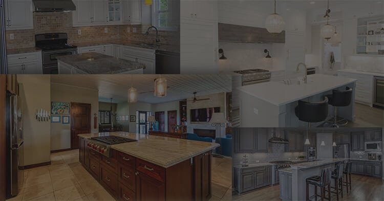Pairing kitchen cabinets and countertops