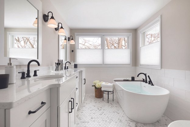 Interior of Modern Bathroom